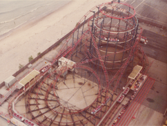 Jumbo Jet in Cedar Point, aufgenommen 1973