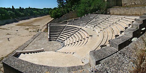 Acropolis of Rhodes, Theater