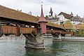 Spreuerbrücke (mit Kapelle) in Luzern