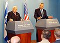 Colin Powell in Jerusalem. June 20, 2003.