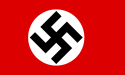 Flag of Austria brenda Gjermanisë Naziste