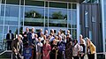 Governor John Bel Edwards at a ribbon cutting.