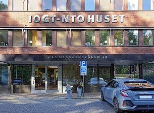 IOGT-NTO huset, huvudentré.