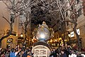 Plantà al tomb de la Falla 2019 de la comissió Reina - Pau - Sant Vicent obra de Manolo Garcia.