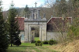 Gate of the charterhouse of Vaucluse