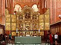 Altar inside the Roskilde Cathedral