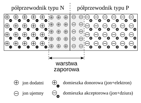 Złącze p-n niespolaryzowane