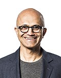 Satya Nadella 2024, 2018, and 2015 (Finalist in 2023, 2022, 2021, 2020, 2019, 2017, 2016, and 2014)