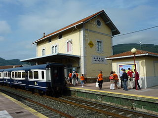 Marron - Ampuero station (FEVE)