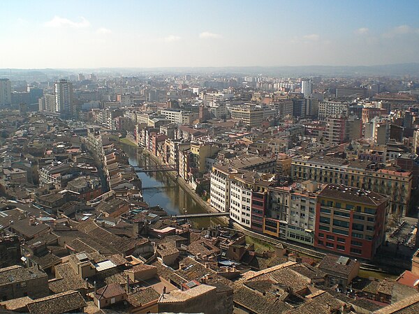 Vista panoràmica de Girona