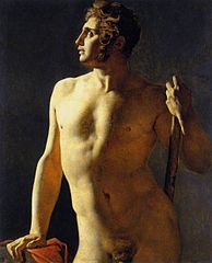 Ingres, Étude de nu (1801).