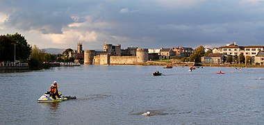 King John's Castle ved elven Shannon