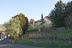 Skyline of Vaux-Saules