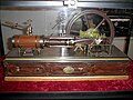 Reproduction d'une machine à vapeur (verso)