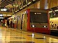 Tren en la estación.