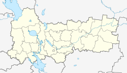 Biryakovo is located in Vologda Oblast