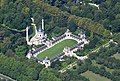 Aerial view of the mosque complex