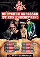 Tourposter zu „Brötchen anfassen ist kein Hygienefiasko“