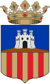 Coat of arms (official) of the Province of Castelló.