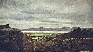 Fra Þingvellir, 1914