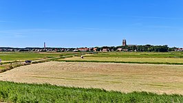 Hollum vanuit het zuiden