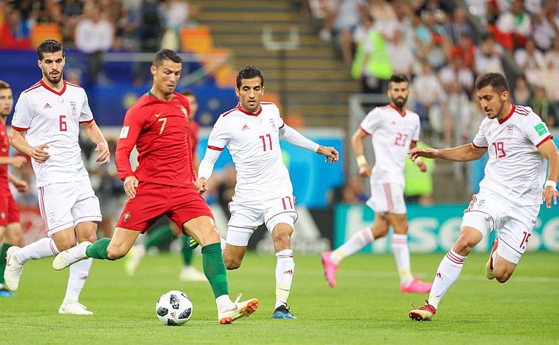 File:Iran and Portugal match at the FIFA World Cup 2018 7.jpg