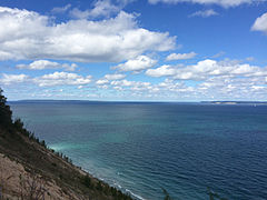 Lake Michigan from Pyramid Point