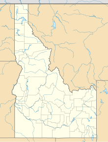 USA Idaho location map.svg