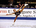 Michelle Kwan esegue un angelo