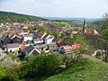 Blick vom Kleinen Kulm auf die Stadt