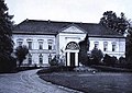 Schloss Buckow (Märkische Schweiz), erbaut 1663, mit Fassade von Schinkel um 1802, abgerissen 1948