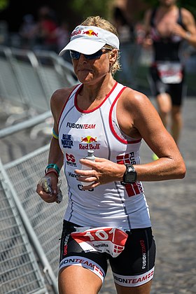 Camilla Pedersen im Ironman Germany, 2014