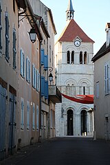 Blick auf den Kirchturm