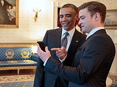 Justin Timberlake and Barack Obama at The White House - 2.jpg