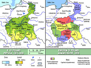 Сандамірская губерня, карце