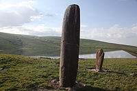 6. Two menhirs near the village Goght Author: Toneyan