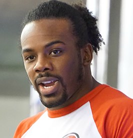 Xavier Woods in maart 2015