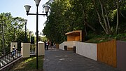 Pedestrian area on Nikolskaya sopka after reconstruction in 2018 (access from Krasintsev Street)