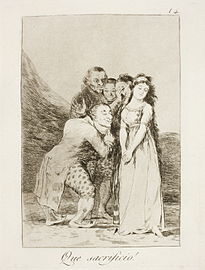 Capricho No. 14: ¡Qué sacrificio! (Kia memofero!)