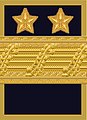 Flight suit sleeve insignia (Ärmmatta m/02) for a major general[7] (1972–present)