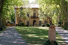 Bastide du Jas de Bouffan d'Aix-en-Provence.