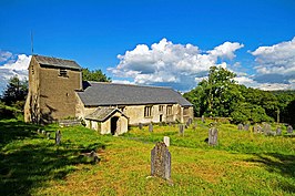 Kerk in Cartmel Fell