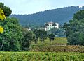 Château de Brégançon, sur la route de Léoube.