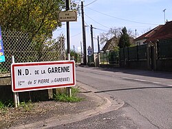 Skyline of Saint-Pierre-la-Garenne