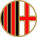 English: Coat of arms A.C. Milan in 1937 - 1945