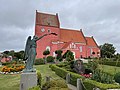 Eskilstrup kirke og engel