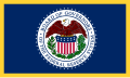 Flag of the United States Federal Reserve System.