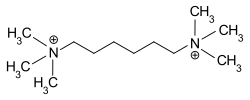 Strukturformel von Hexamethonium