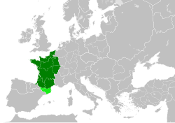 The Kingdom of France in 1000