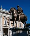 Marcus Aurelius statue (replica) in Palatinum